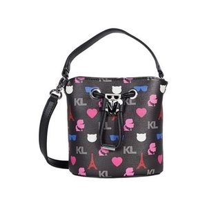 KARL LAGERFELD Maybelle Bucket Crossbody.